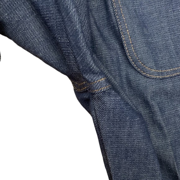 Vintage Rhinestones Embellished Belted Straight Jeans High Rise Size 28 Dolly - Picture 13 of 13